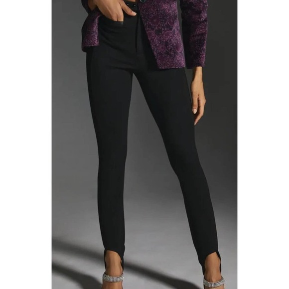 Anthropologie Maeve Stirrup Riding Leggings Size 2 - Picture 1 of 13